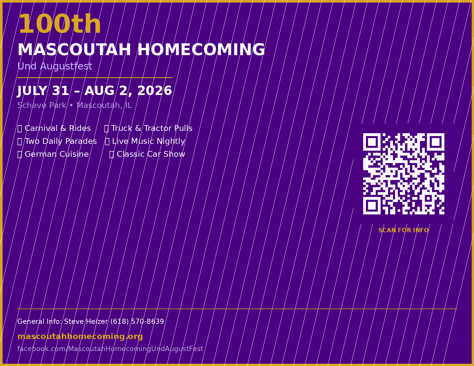 Mini Flyer with QR Code